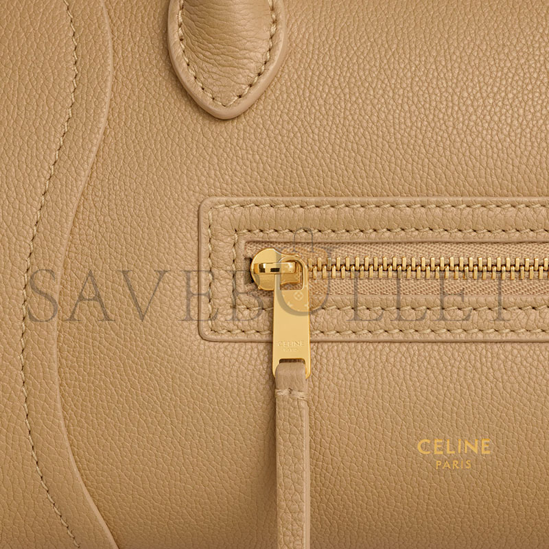 CELINE LITTLE LUGGAGE IN GRAINED CALFSKIN L108J3056.03DL (24*15.5*11cm)